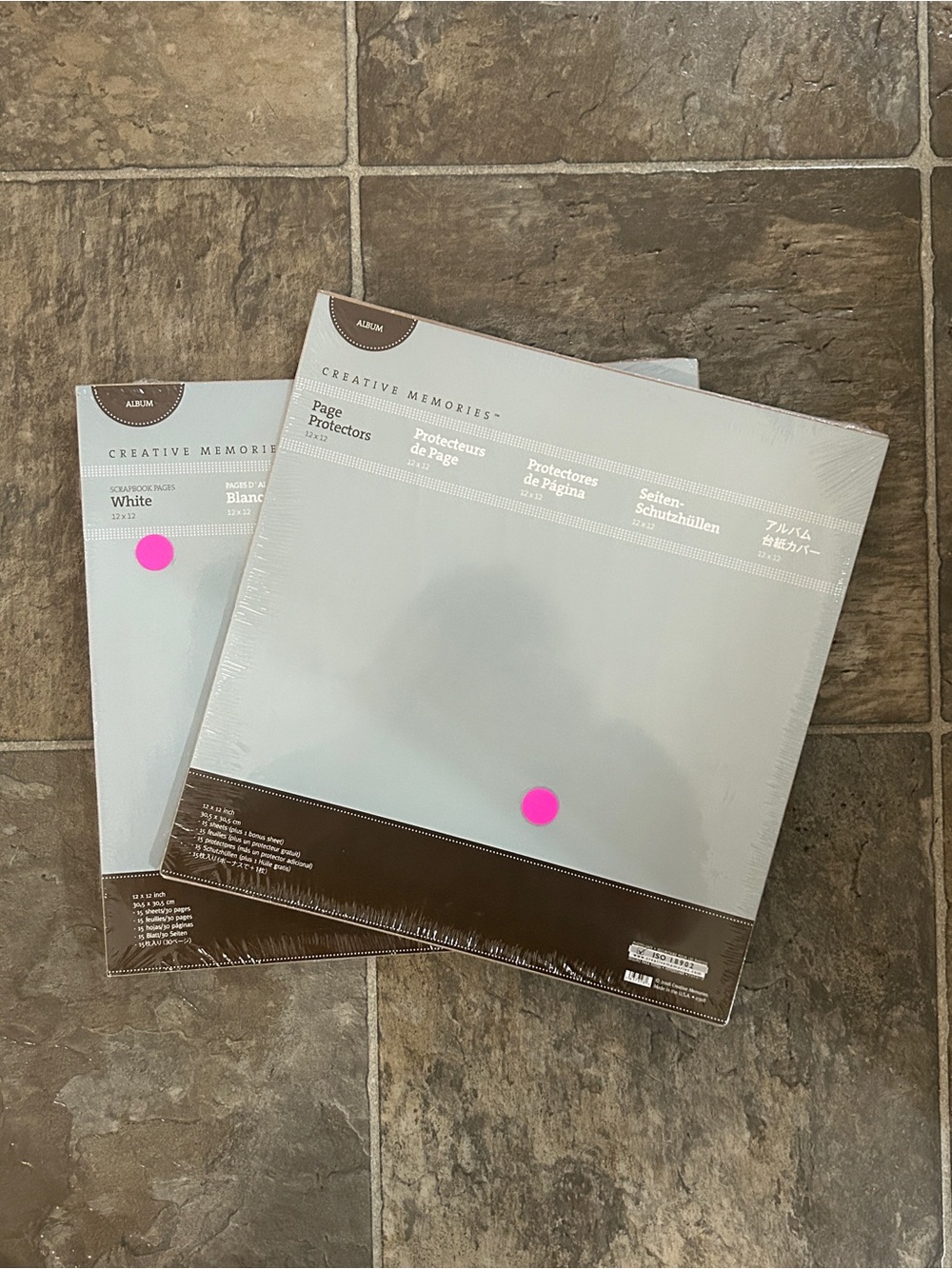 Creative Memories White Album Pages and Page Protectors